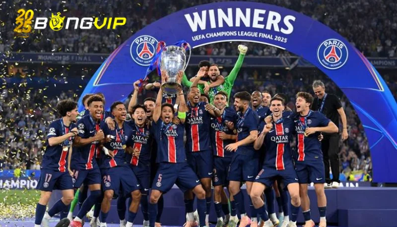Thắng Inter 5-0, PSG lần đầu vô địch Champions League Thế trận một chiều từ đầu đến cuối